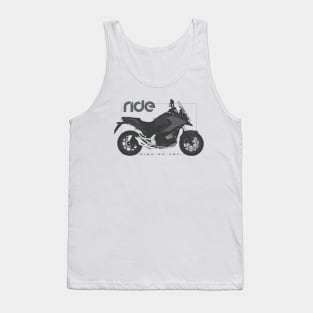 Ride nc750x black Tank Top